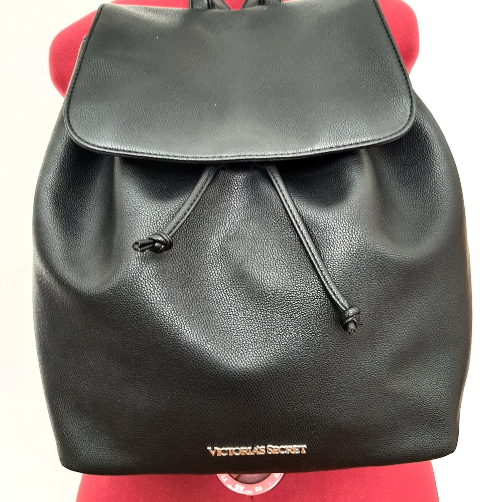 Victoria's Secret Sleek Black Backpack